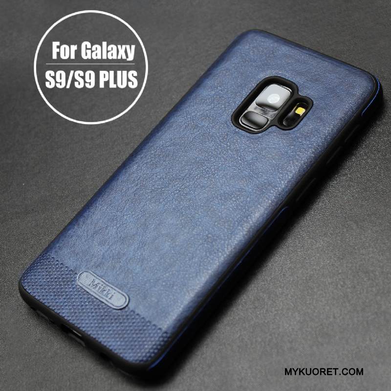 Kuori Samsung Galaxy S9+ Tila Yksinkertainen Liiketoiminta, Kotelo Samsung Galaxy S9+ Pehmeä Neste Puhelimen Kuoret