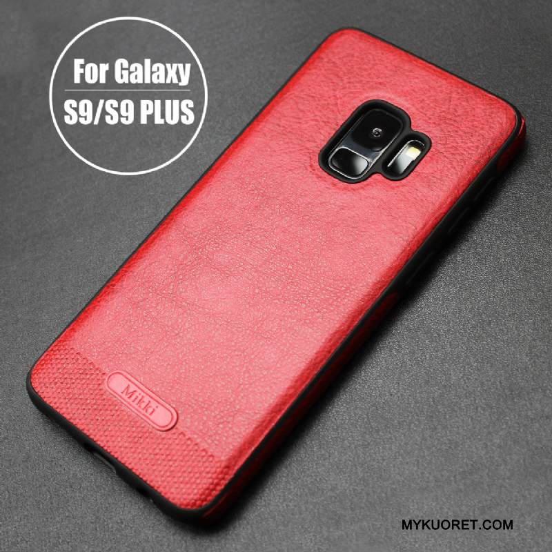 Kuori Samsung Galaxy S9+ Tila Yksinkertainen Liiketoiminta, Kotelo Samsung Galaxy S9+ Pehmeä Neste Puhelimen Kuoret