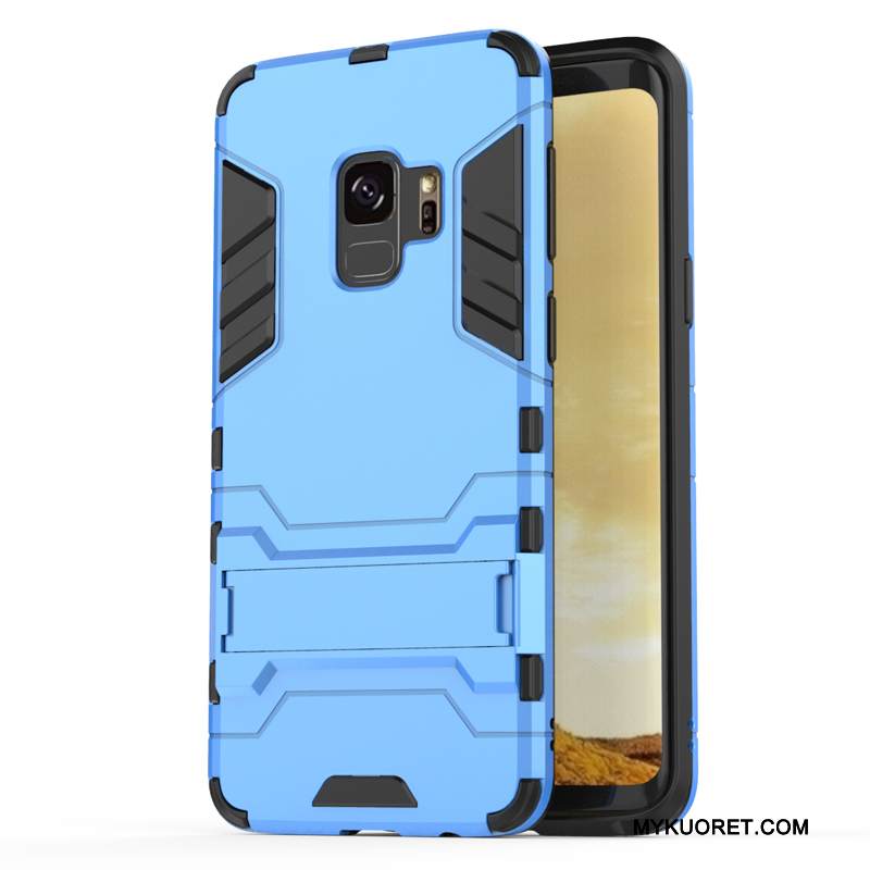 Kuori Samsung Galaxy S9+ Tuki Murtumaton Puhelimen Kuoret, Kotelo Samsung Galaxy S9+ Luova Persoonallisuus Pesty Suede