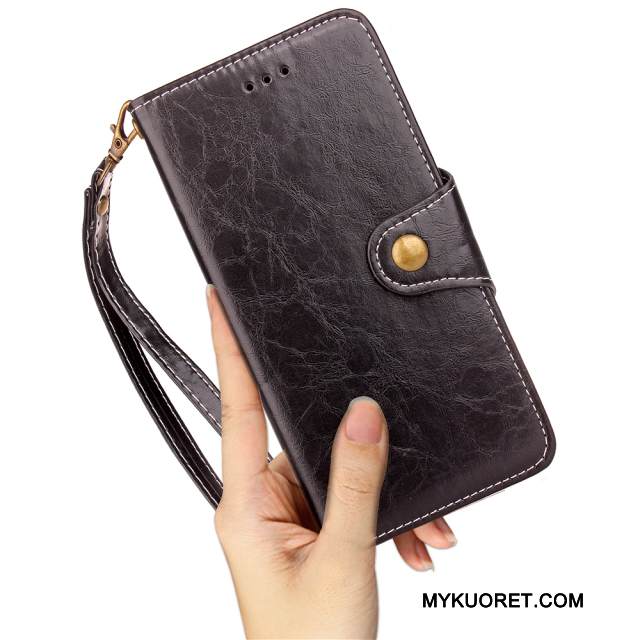 Kuori Samsung Galaxy S9+ Vuosikerta Murtumaton Liiketoiminta, Kotelo Samsung Galaxy S9+ Luova Musta Ripustettavat Koristeet