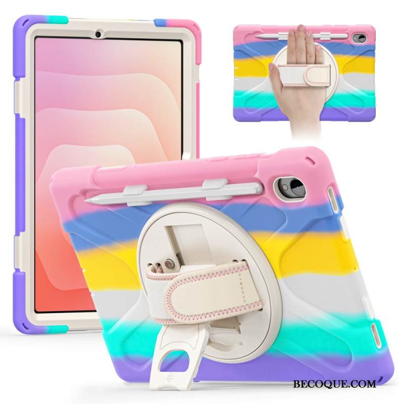 Kuori Samsung Galaxy Tab S11 Erittäin Kestävä Kynätelineellä Ja Olkahihnalla