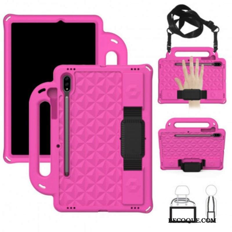 Kuori Samsung Galaxy Tab S8 / Tab S7 Erittäin Kestävä Eva