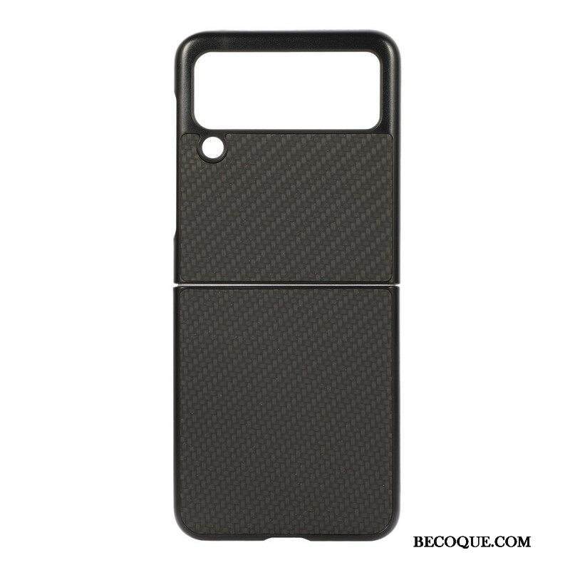 Kuori Samsung Galaxy Z Flip 3 5G Kotelot Flip Hiilikuitu