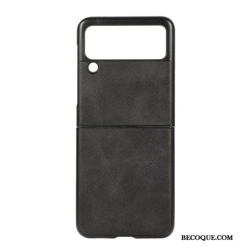 Kuori Samsung Galaxy Z Flip 3 5G Kotelot Flip Keinonahka