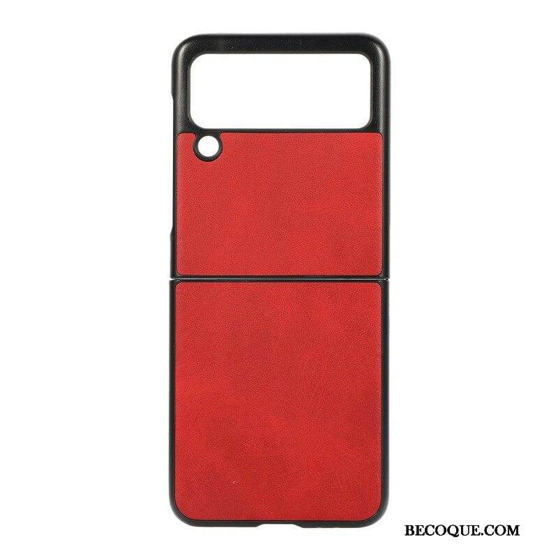 Kuori Samsung Galaxy Z Flip 3 5G Kotelot Flip Keinonahka