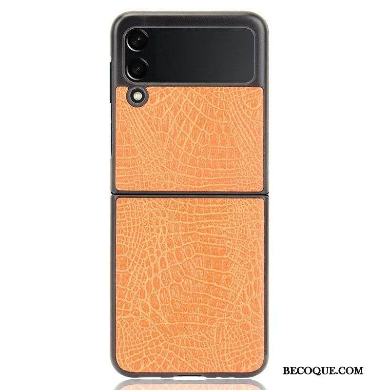 Kuori Samsung Galaxy Z Flip 3 5G Kotelot Flip Krokotiilin Ihovaikutus