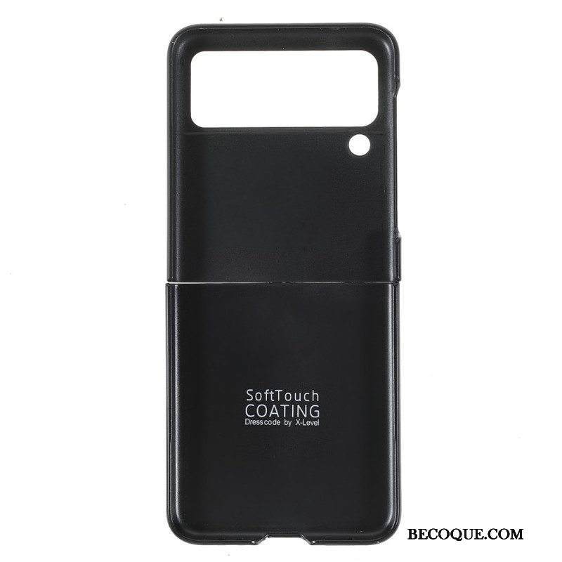 Kuori Samsung Galaxy Z Flip 3 5G Kotelot Flip X-taso Hiilikuitu