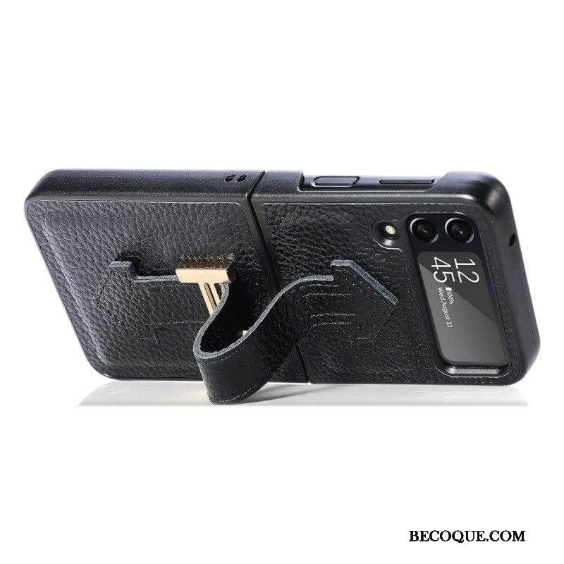 Kuori Samsung Galaxy Z Flip 4 Kotelot Flip Nahkaa Ja Hurmaa