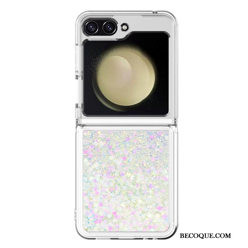 Kuori Samsung Galaxy Z Flip 7 Fe Glitter Suojakuori