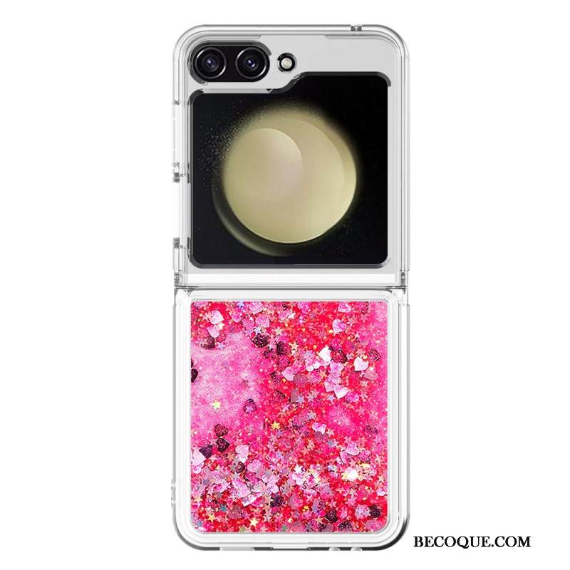 Kuori Samsung Galaxy Z Flip 7 Fe Glitter Suojakuori