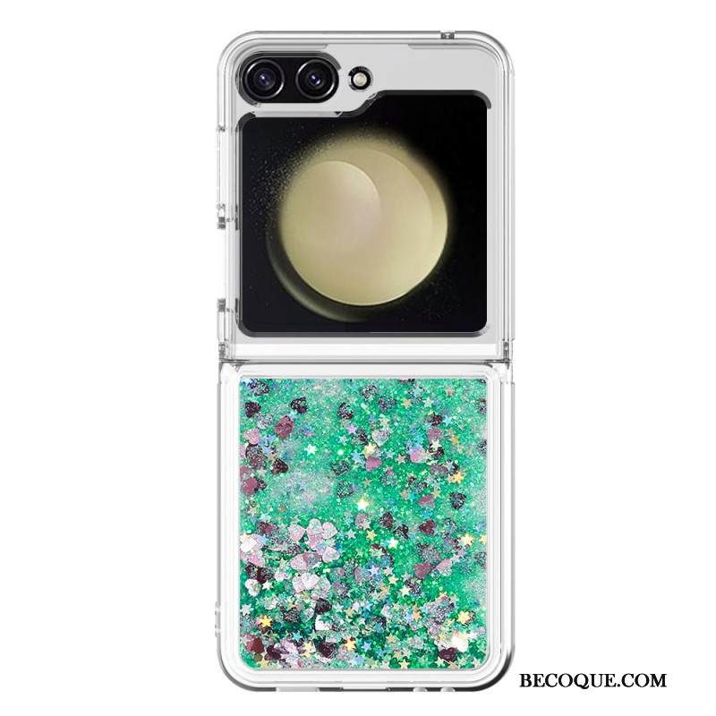 Kuori Samsung Galaxy Z Flip 7 Fe Glitter Suojakuori