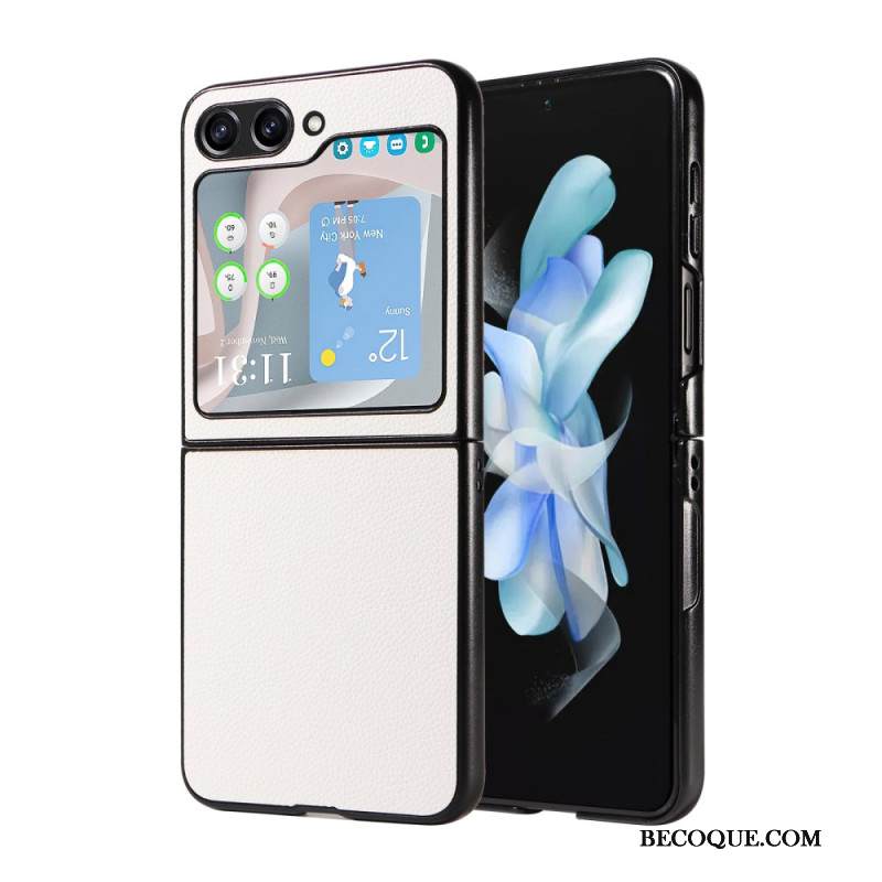 Kuori Samsung Galaxy Z Flip 7 Fe Huomaamaton Nahkatyylinen