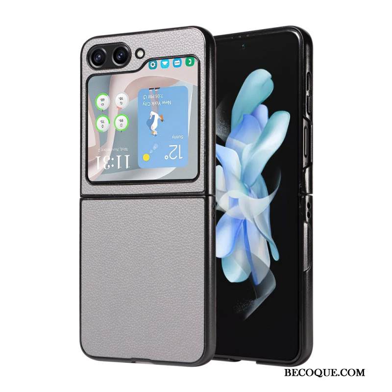 Kuori Samsung Galaxy Z Flip 7 Fe Huomaamaton Nahkatyylinen