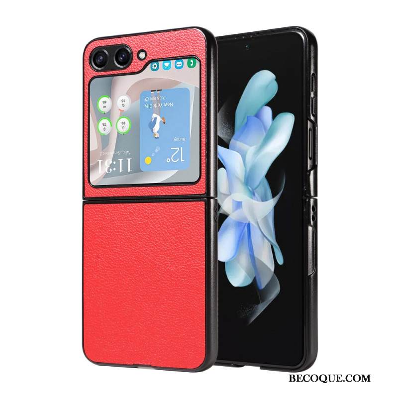 Kuori Samsung Galaxy Z Flip 7 Fe Huomaamaton Nahkatyylinen