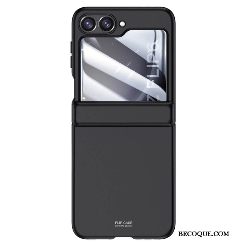 Kuori Samsung Galaxy Z Flip 7 Fe Karkaistusta Lasista Valmistettu Saranasuoja Ja Näytönsuoja