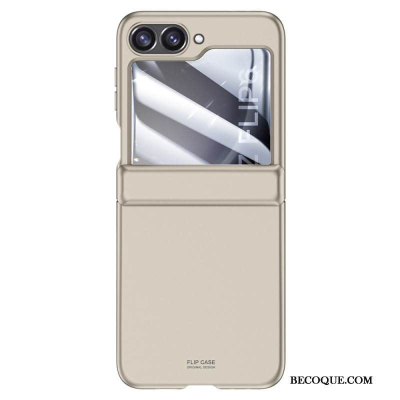 Kuori Samsung Galaxy Z Flip 7 Fe Karkaistusta Lasista Valmistettu Saranasuoja Ja Näytönsuoja