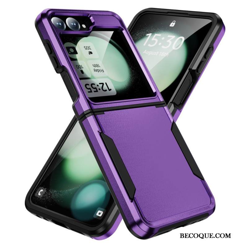 Kuori Samsung Galaxy Z Flip 7 Fe Kestävä Metalliefekti