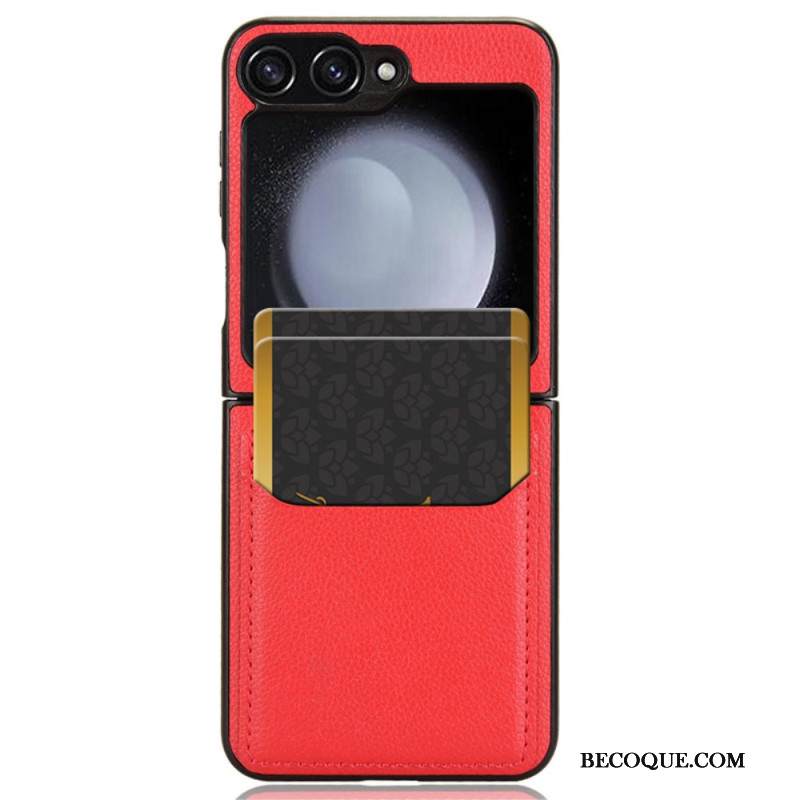 Kuori Samsung Galaxy Z Flip 7 Fe Litsitekstuurikorttikotelo