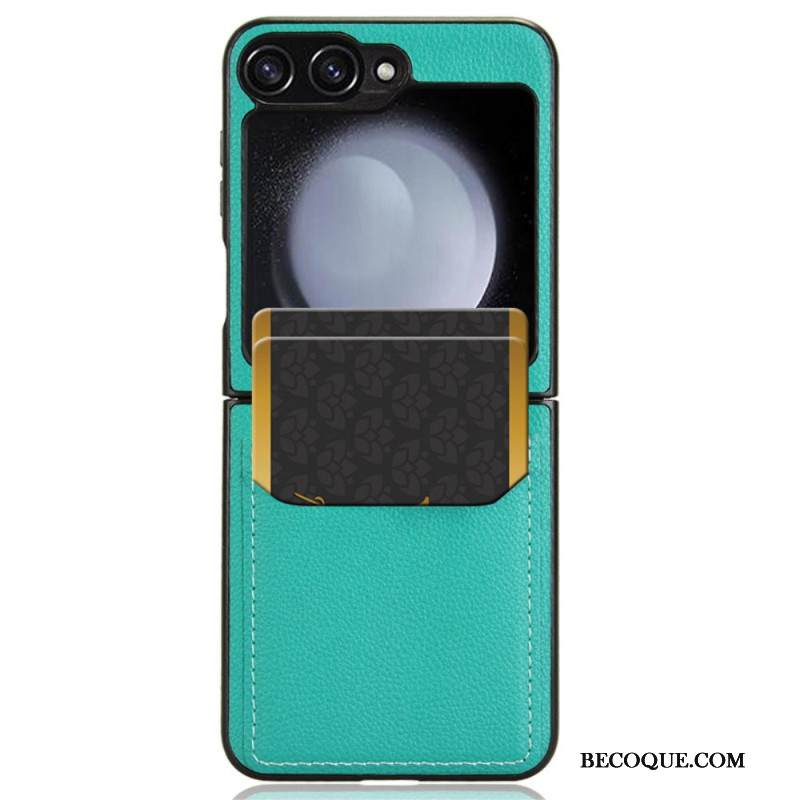 Kuori Samsung Galaxy Z Flip 7 Fe Litsitekstuurikorttikotelo