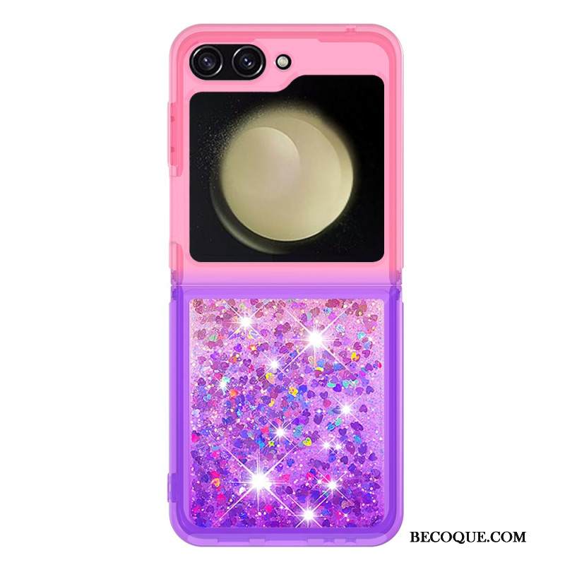 Kuori Samsung Galaxy Z Flip 7 Fe Liukuvärjätty Kimalle Suojakuori