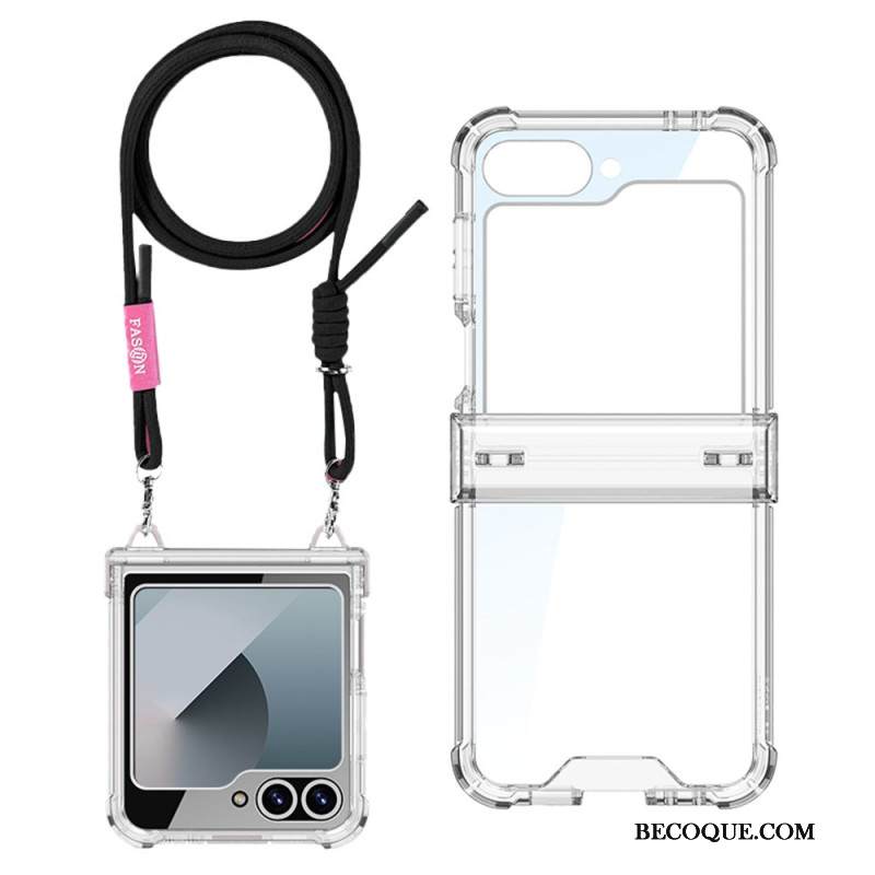 Kuori Samsung Galaxy Z Flip 7 Fe Läpinäkyvä Suojakuori