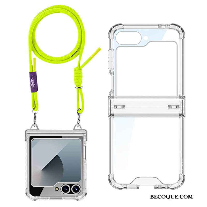 Kuori Samsung Galaxy Z Flip 7 Fe Läpinäkyvä Suojakuori