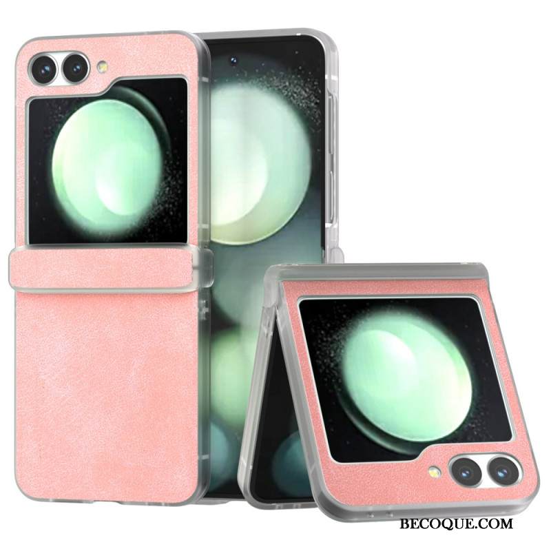 Kuori Samsung Galaxy Z Flip 7 Fe Matta Nahkakuvio Suojakuori