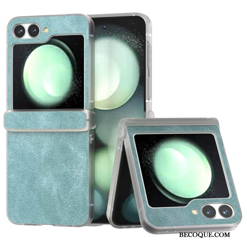 Kuori Samsung Galaxy Z Flip 7 Fe Matta Nahkakuvio Suojakuori