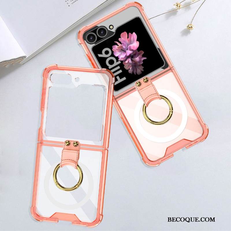 Kuori Samsung Galaxy Z Flip 7 Fe Rengaspidikkeellä Ja Magneettikiinnityksellä Gkk