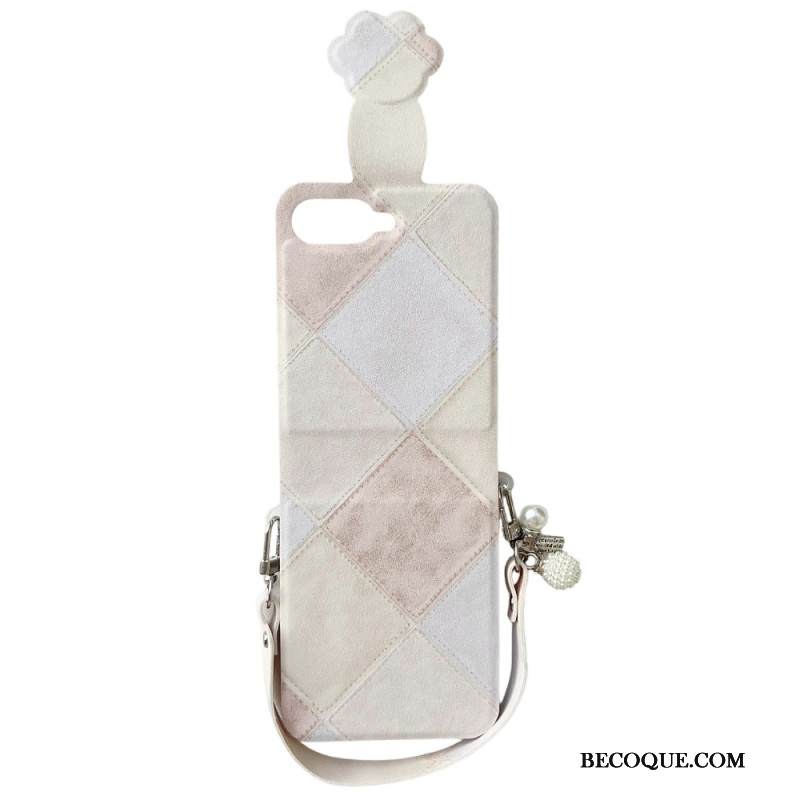 Kuori Samsung Galaxy Z Flip 7 Fe Retro Kissankäpälälukolla