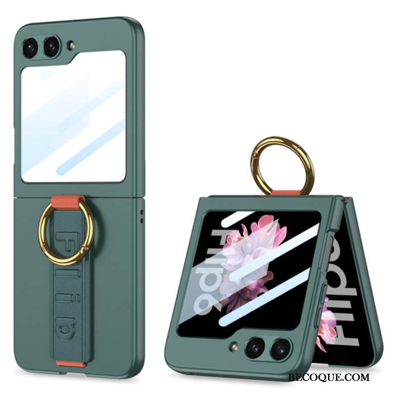 Kuori Samsung Galaxy Z Flip 7 Fe Sormuspidike Ja Gkk-hihna