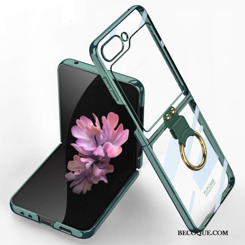 Kuori Samsung Galaxy Z Flip 7 Fe Sormuspidike Ja Näytönsuoja