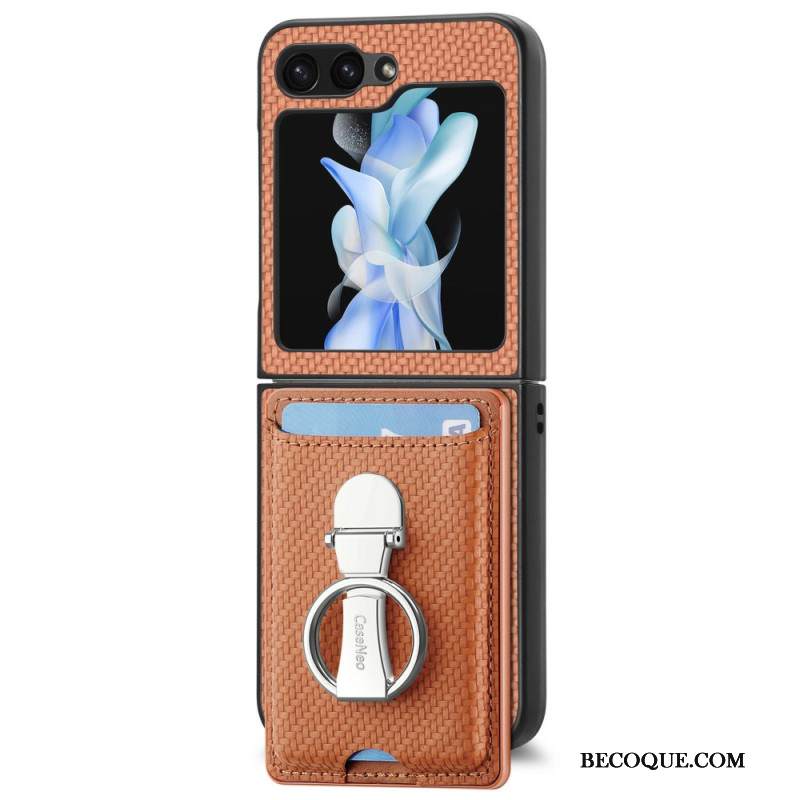 Kuori Samsung Galaxy Z Flip 7 Fe Taitettava Jalusta Ja Korttipidike