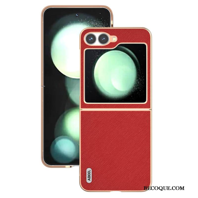 Kuori Samsung Galaxy Z Flip 7 Fe Teksturoitu Nahka