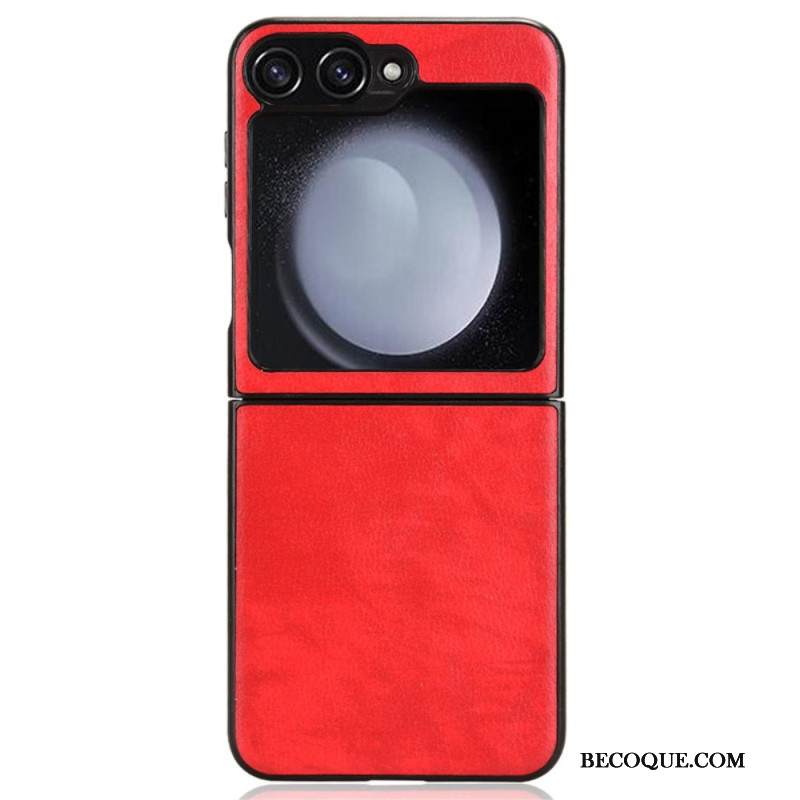 Kuori Samsung Galaxy Z Flip 7 Fe Vintage-keinonahka