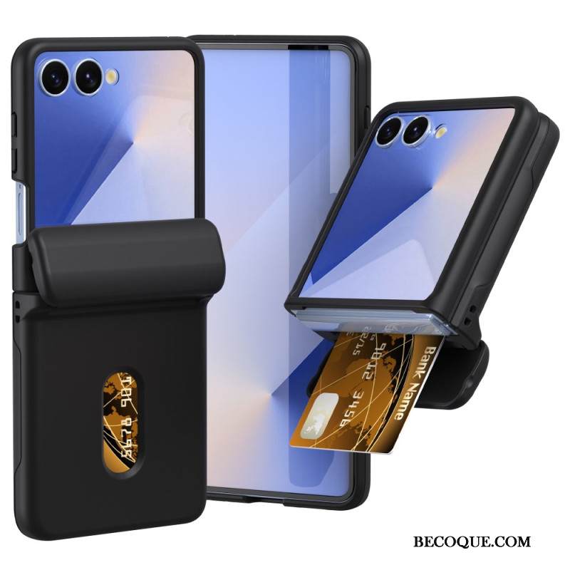 Kuori Samsung Galaxy Z Flip 7 Jousisarana Ja Korttikotelo