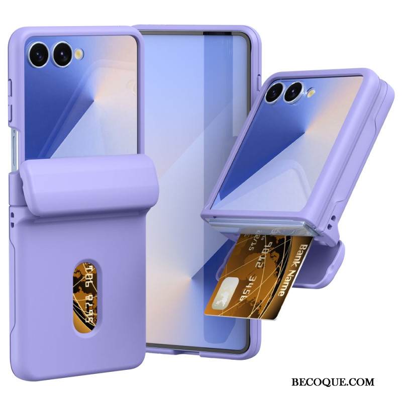 Kuori Samsung Galaxy Z Flip 7 Jousisarana Ja Korttikotelo