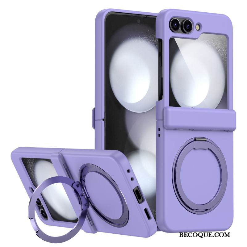 Kuori Samsung Galaxy Z Flip 7 Magneettinen Jalusta Metalliefektillä Suojakuori