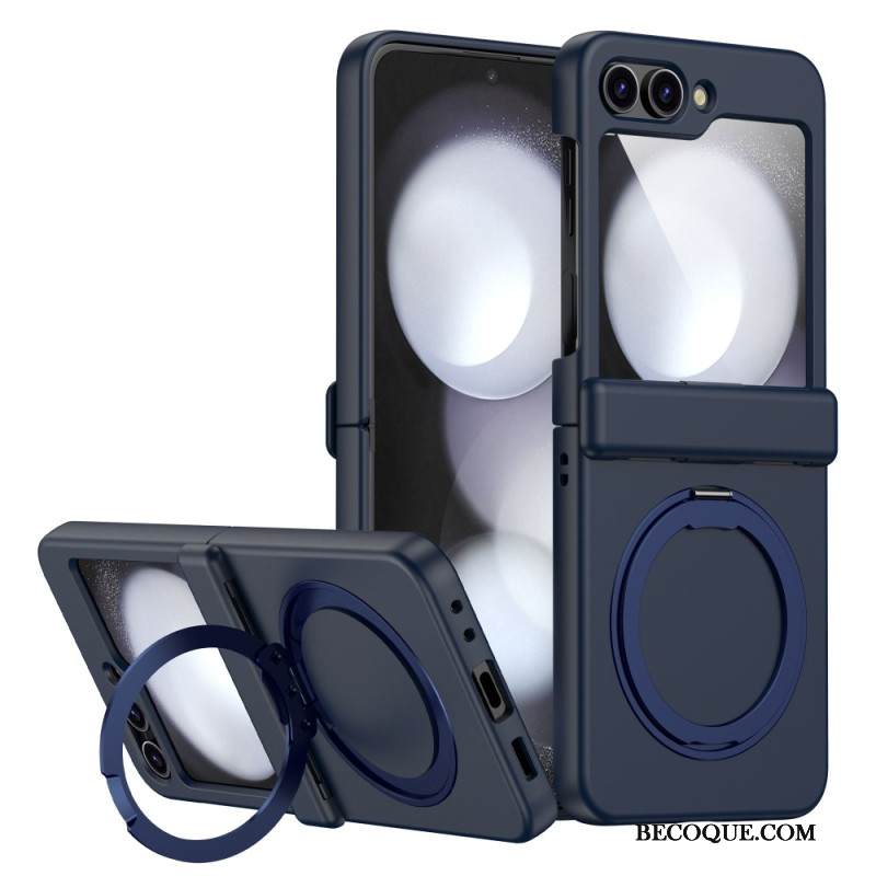 Kuori Samsung Galaxy Z Flip 7 Magneettinen Jalusta Metalliefektillä Suojakuori