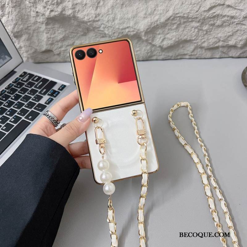 Kuori Samsung Galaxy Z Flip 7 Magneettinen Riipushihna Suojakuori