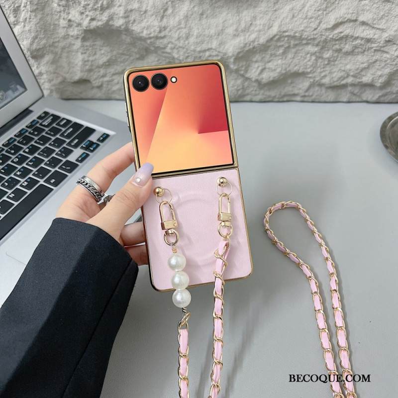 Kuori Samsung Galaxy Z Flip 7 Magneettinen Riipushihna Suojakuori