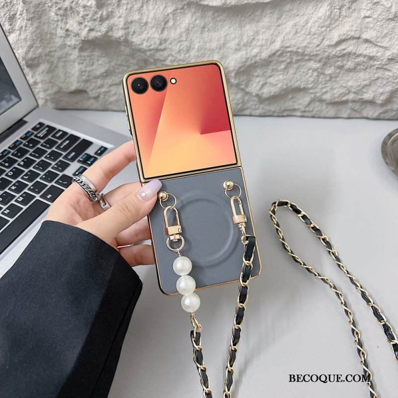 Kuori Samsung Galaxy Z Flip 7 Magneettinen Riipushihna Suojakuori