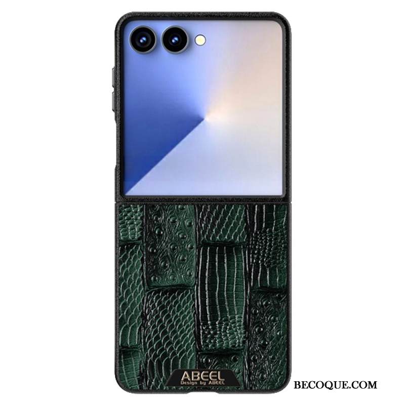 Kuori Samsung Galaxy Z Flip 7 Magsafe-yhteensopiva Mikrokohokuviointi Abeel Suojakuori