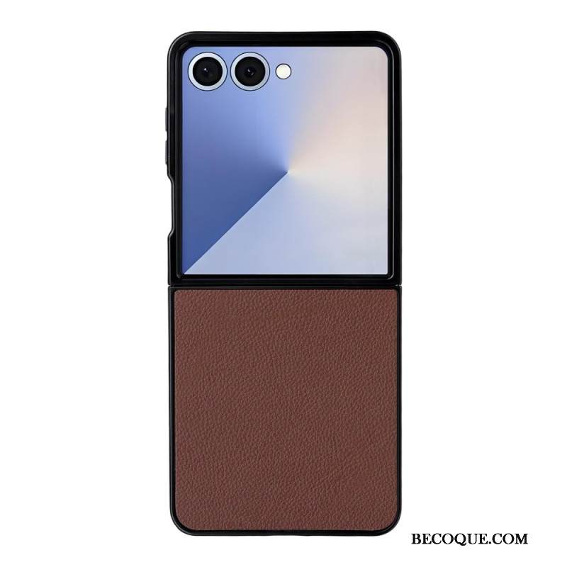 Kuori Samsung Galaxy Z Flip 7 Nahkakuvioinen