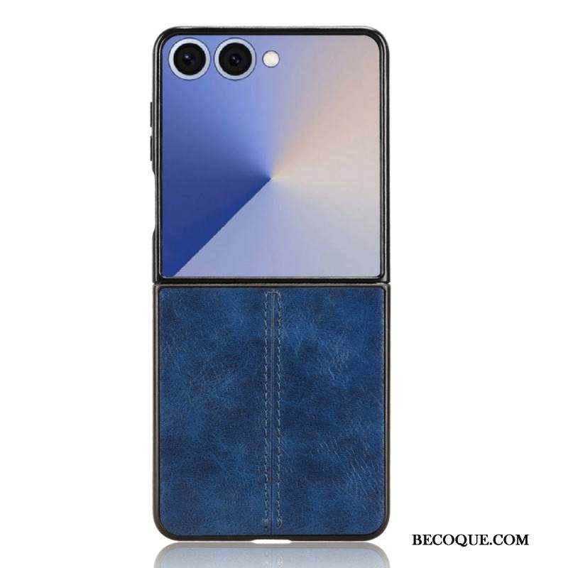 Kuori Samsung Galaxy Z Flip 7 Ommeltu Nahkakuvioinen