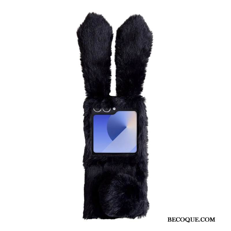 Kuori Samsung Galaxy Z Flip 7 Pehmoiset Pupunkorvat Suojakuori