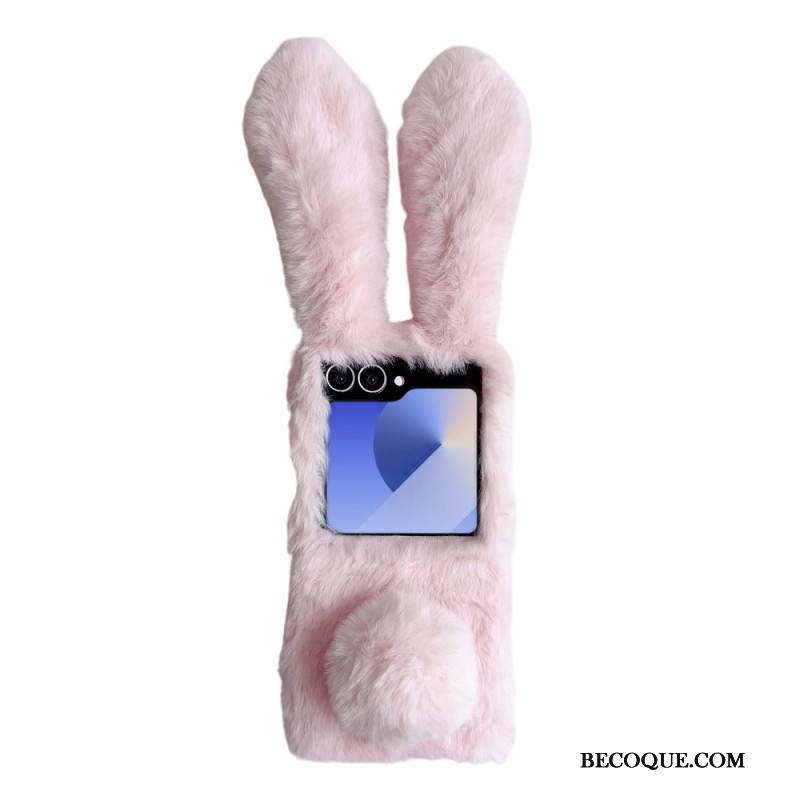 Kuori Samsung Galaxy Z Flip 7 Pehmoiset Pupunkorvat Suojakuori