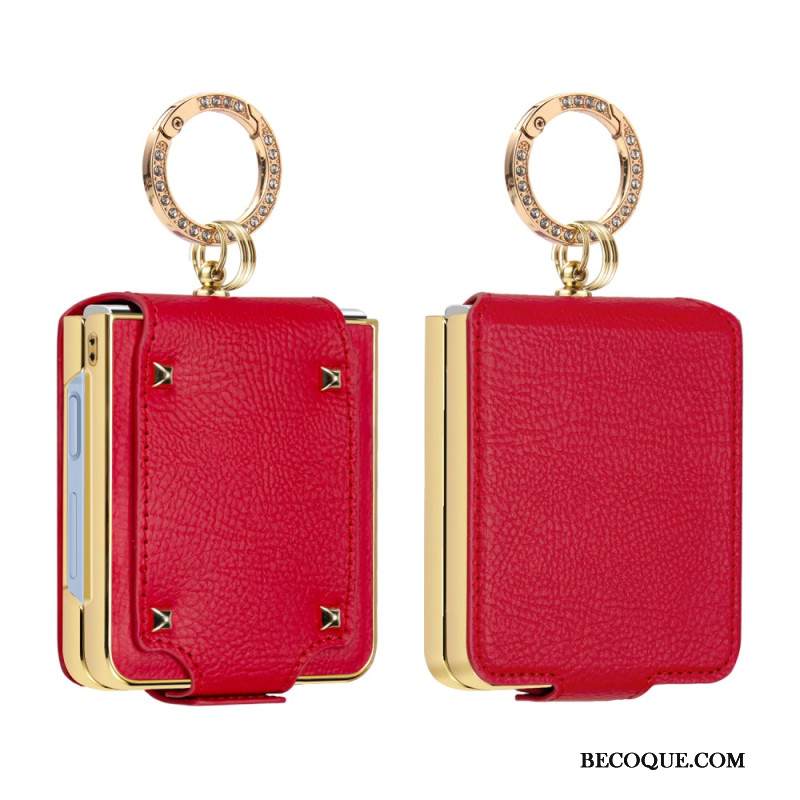 Kuori Samsung Galaxy Z Flip 7 Premium-sormus Suojakuori