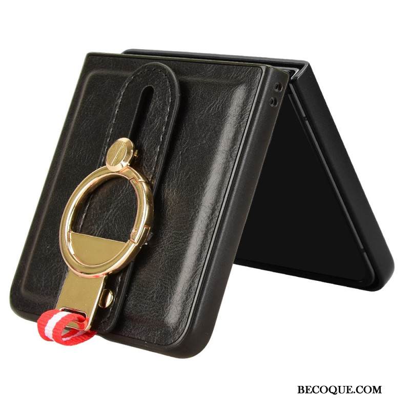 Kuori Samsung Galaxy Z Flip 7 Rannehihna Ja Teline