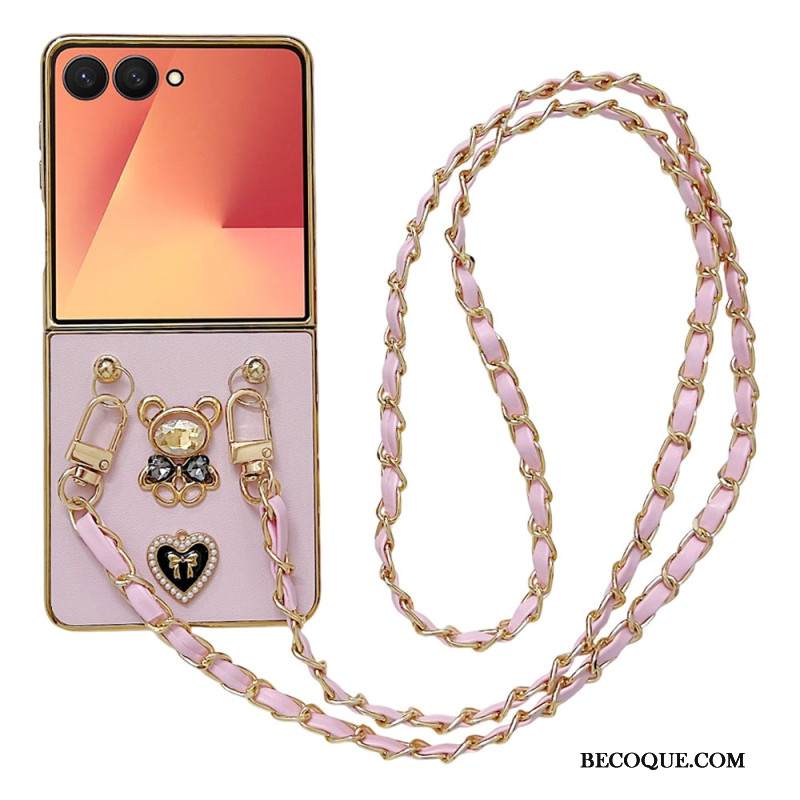 Kuori Samsung Galaxy Z Flip 7 Riipus Ja Hihna Suojakuori